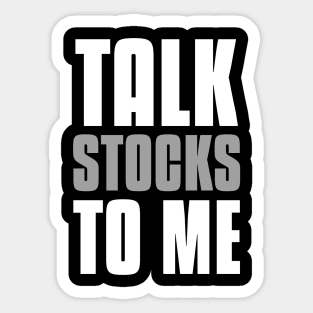 Talk Stocks To Me Investing Sticker